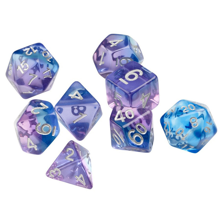8 polyhedral dice
