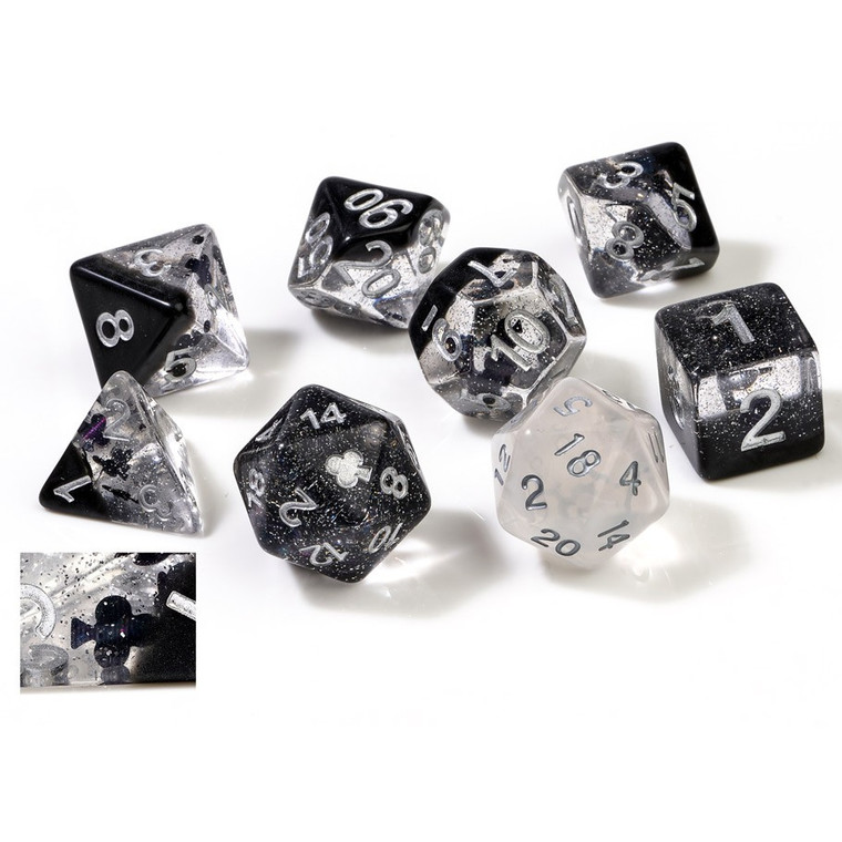 8 polyhedral dice