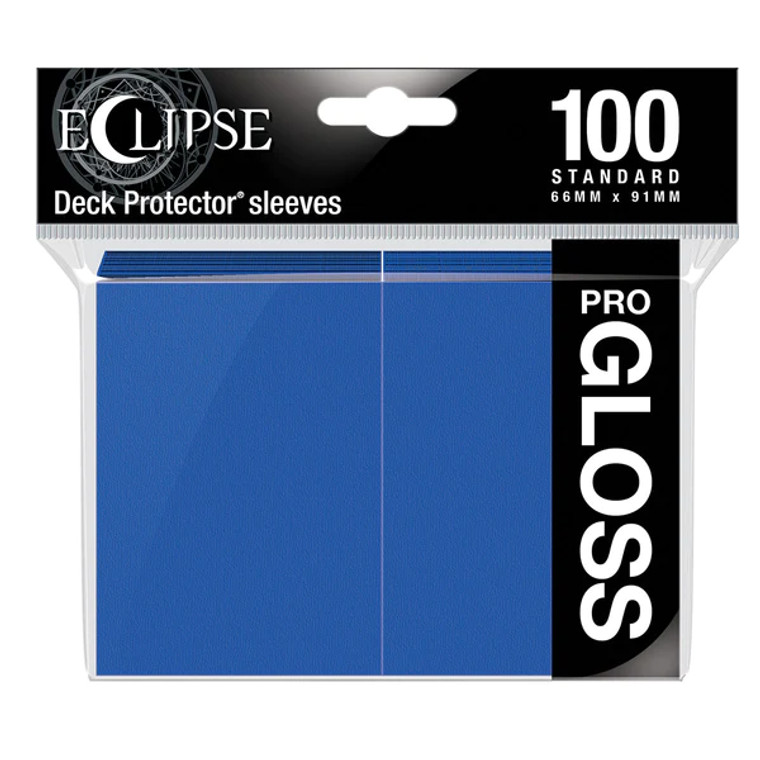 Plastic Eclipse Gloss sleeve packaging showcasing the dark blue sleeve color.