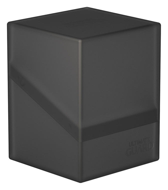 Closed ultimate guard boulder deck box in the color onyx.