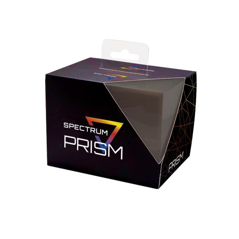 Black Prism deck case in a black cardboard box.