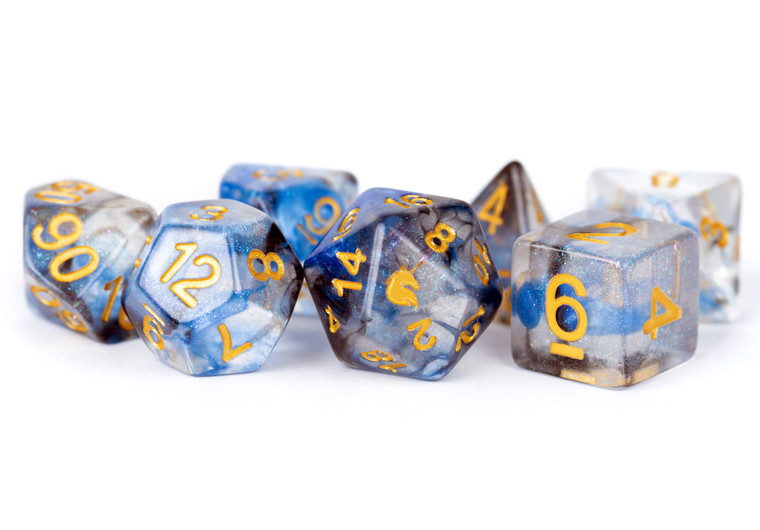 7 polyhedral dice