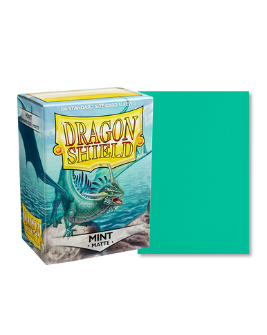 100 Dragon Shield Matte Card Sleeves / Hüllen - Farbe Auswählen