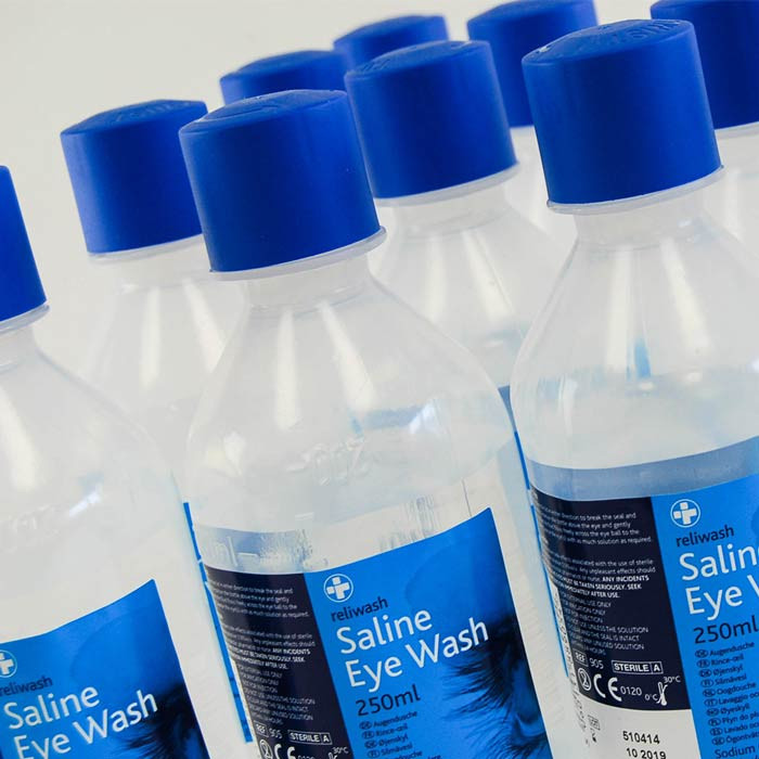 Eye Wash Sterile Saline (250ml) Selles Medical