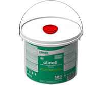 Clinell Alcohol Free Wipes (Bucket of 225) Universal Skin Surface Sanitising Wipes Clinell Alcohol Free Wipes (Bucket of 225) Universal Skin Surface Sanitising Wipes