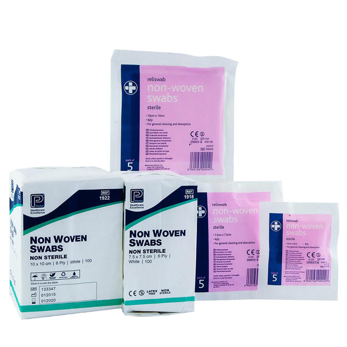 Cost Saver Non Woven Swabs Selles Medical