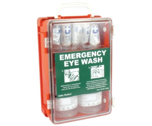Empty Orange Eyewash Cabinet Empty Orange Eyewash Cabinet
