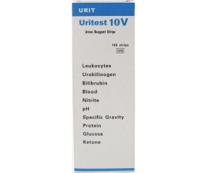 Uritest Urine Test Strips (Pack of 100) Uritest Urine Test Strips (Pack of 100)