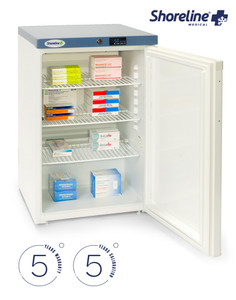 Shoreline SM1502S 151L Solid Door Pharmacy Refrigerator Shoreline SM1502S 151L Solid Door Pharmacy Refrigerator