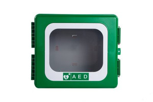 Outdoor AED Cabinet - Alarmed and Heated Outdoor AED Cabinet - Alarmed and Heated