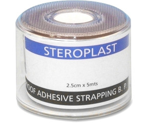 Steroplast Waterproof Strapping Tape (2.5cm x 5m) Steroplast Waterproof Strapping Tape (2.5cm x 5m)