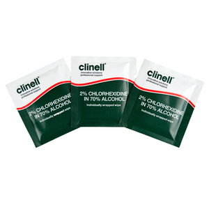 Clinell Alcohol 2% Chlorhexidine Device Wipes Pk240 Clinell Alcohol 2% Chlorhexidine Device Wipes Pk240