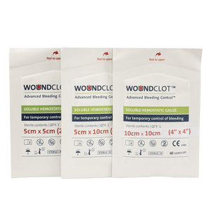 WoundClot Advanced Bleeding Control ABC 10x10cm Dressing WoundClot Advanced Bleeding Control ABC 10x10cm Dressing