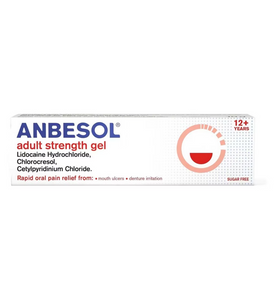 Anbesol Adult Strength Gel 10g