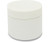 White Plastic Jar with Lid