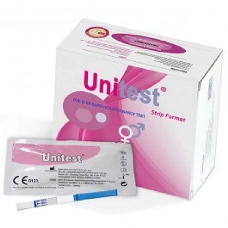 Unitest Pregnancy Test Strips Pk50
