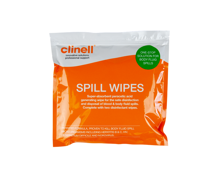 Clinell Spill Wipes