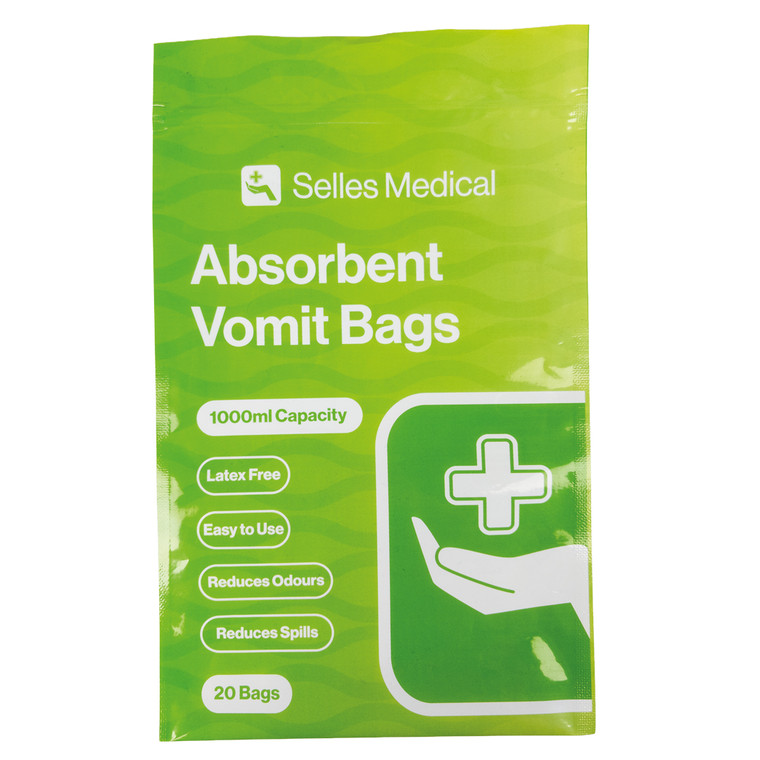 Vombag Absorbent Sick Bags Pk20