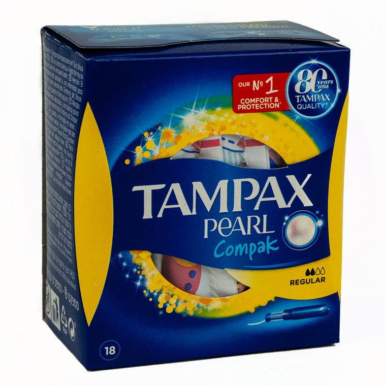 Tampax Pearl Regular Pk18