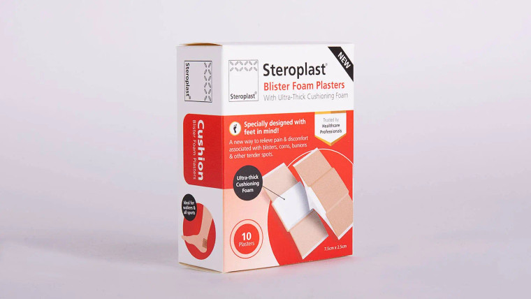 Steroplast Blister Foam Plaster x 10