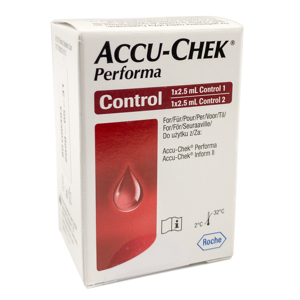 Accu-Chek Performa Control Solution 2 x 2.5ml - Selles Medical