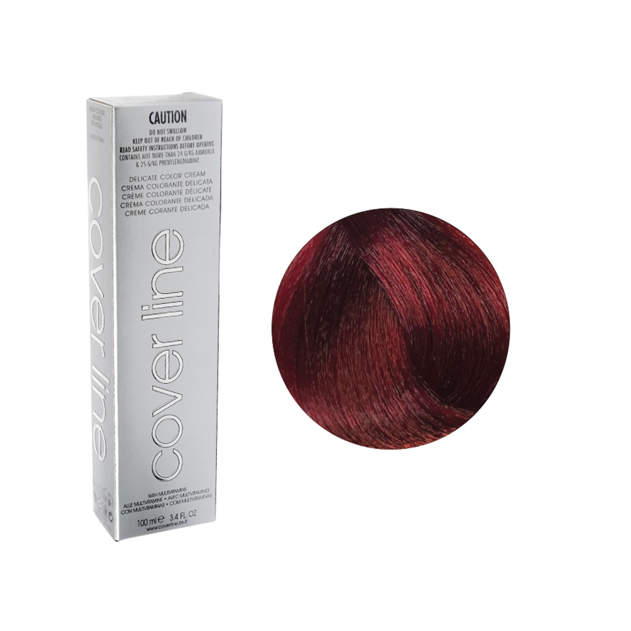 Cover Line 5RRR (5.666) Light Extra Intensive Auburn Brown  100ml