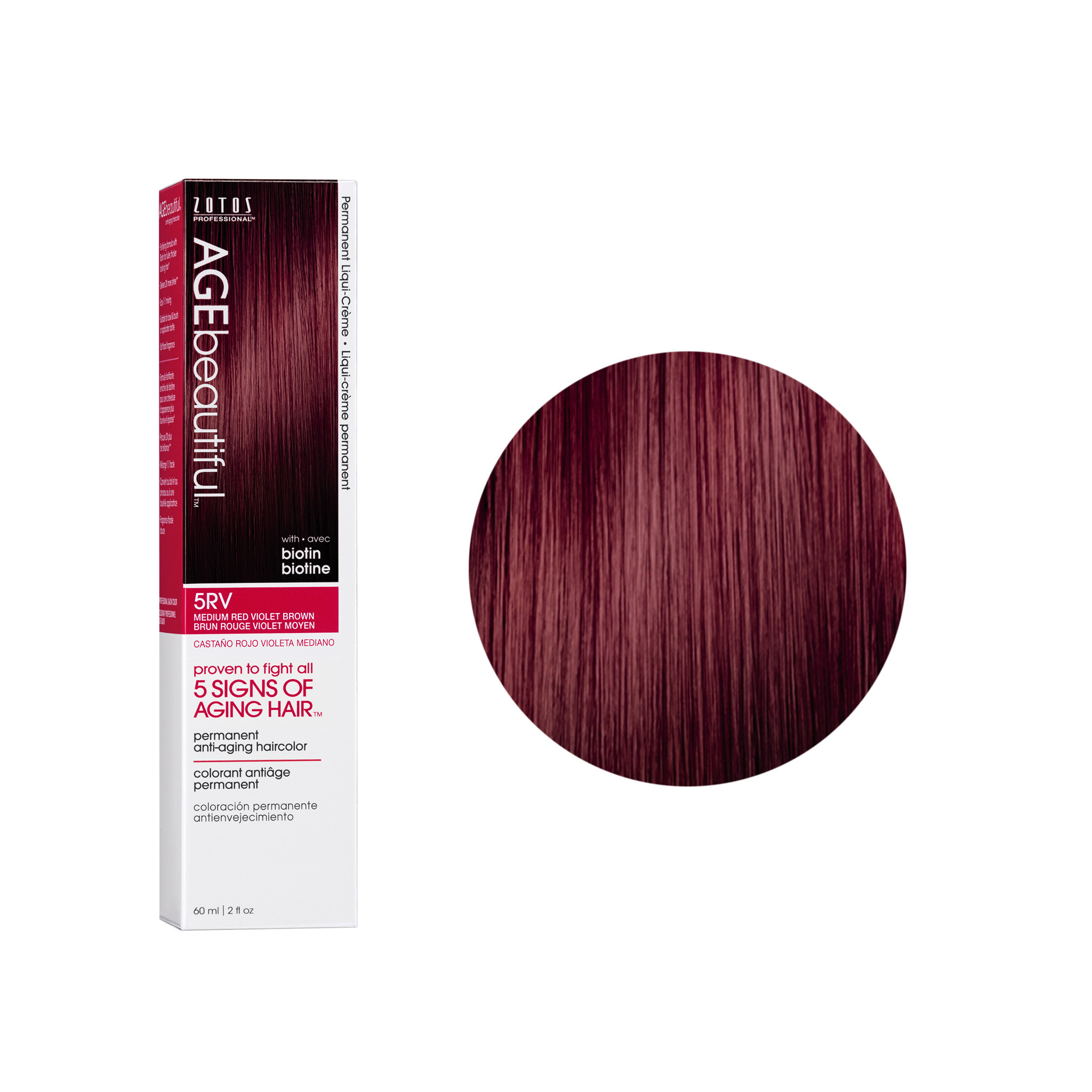 Schwarzkopf Keratin Color Anti-Age Hair Color Cream, 4.6 Intense Cocoa  Ingredients and Reviews