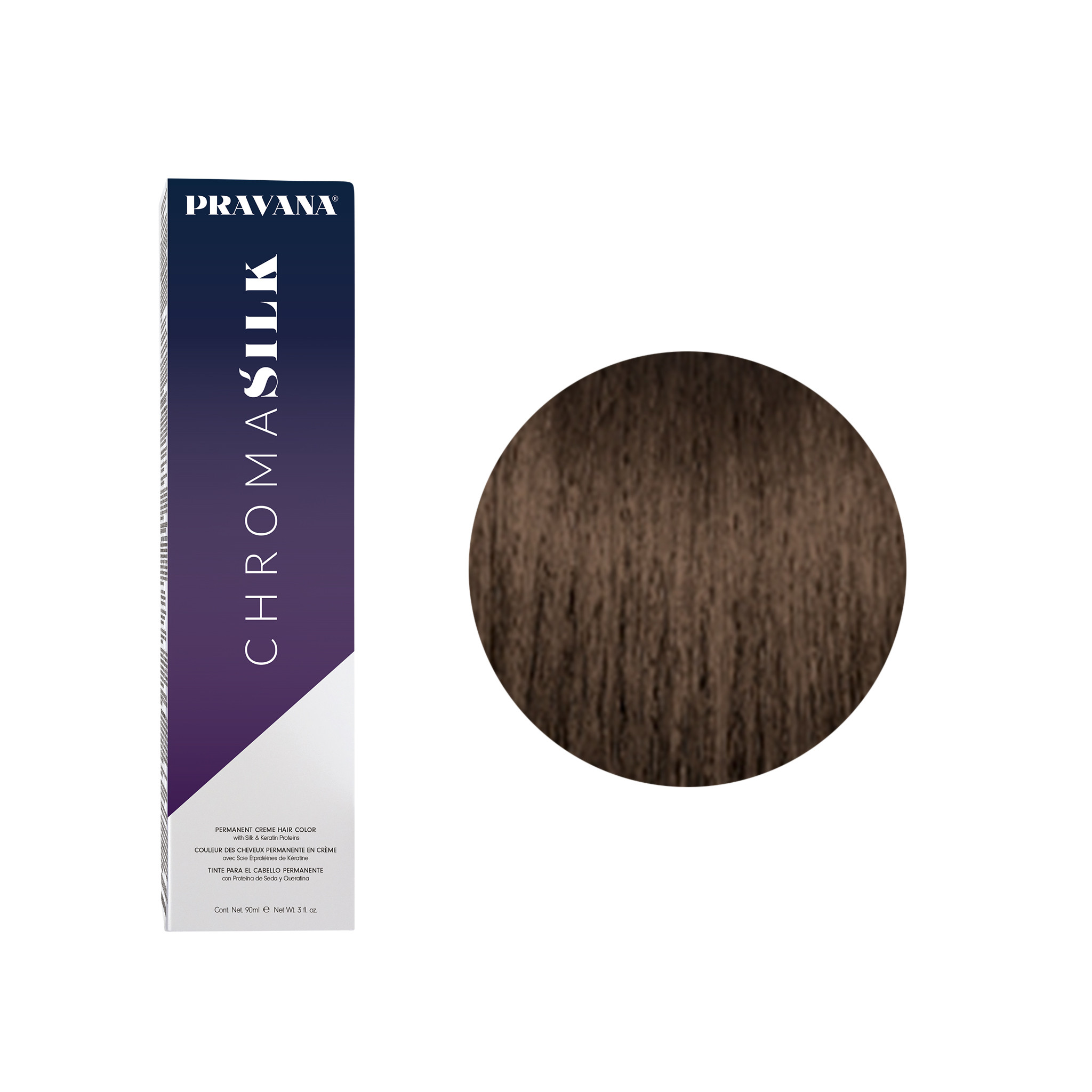 NEW Pravana ChromaSilk Blended Neutrals
A Perfect Blend, Made Easy
7 permanent pre-blended neutral tones that provide multi-dimensional results

These seven permanent colours come pre-blended and are intermixable with any ChromaSilk permanent shade for ultimate customisation