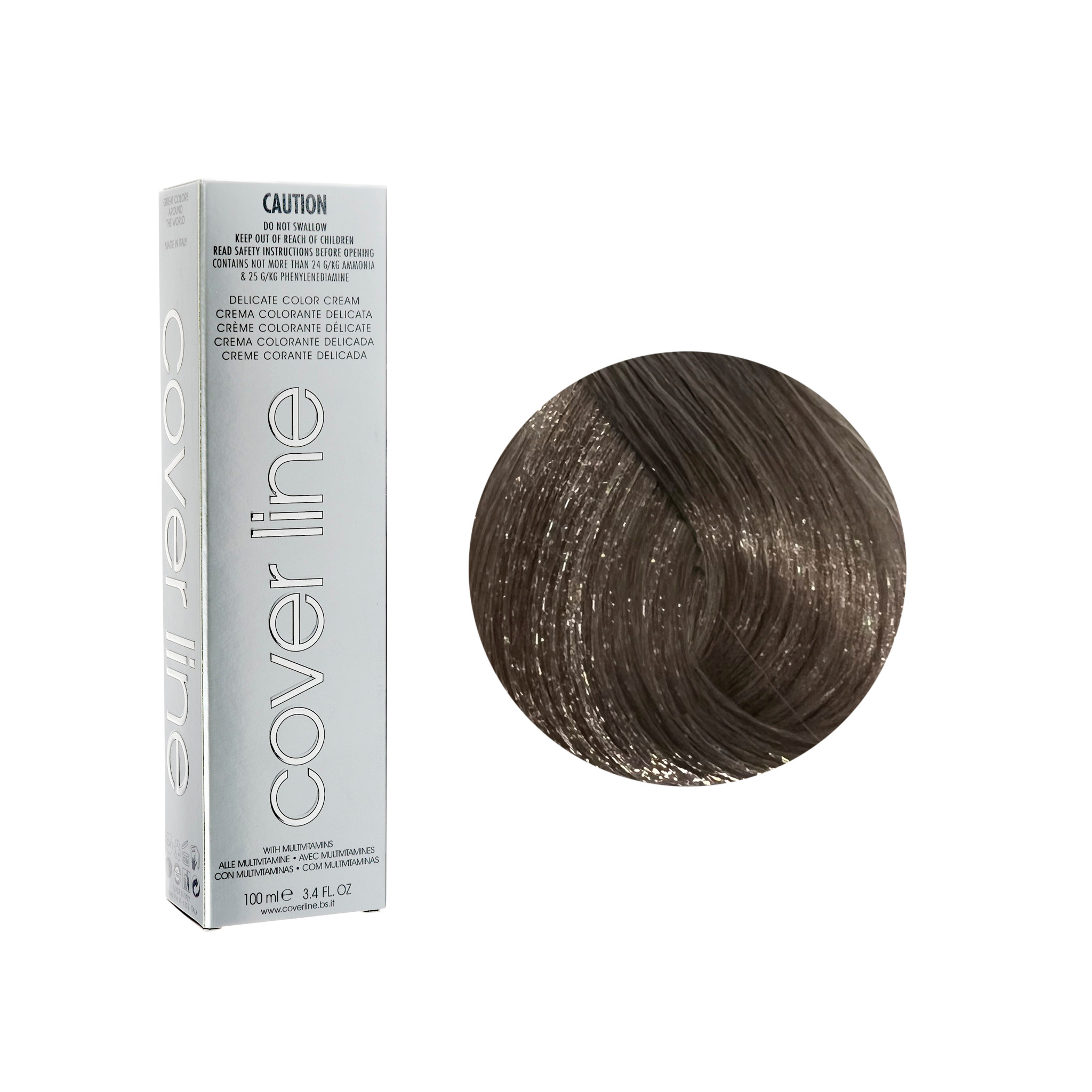 Coverline 9AA (9.11) Intensive Ash Natural Very Light Blonde 100ml 