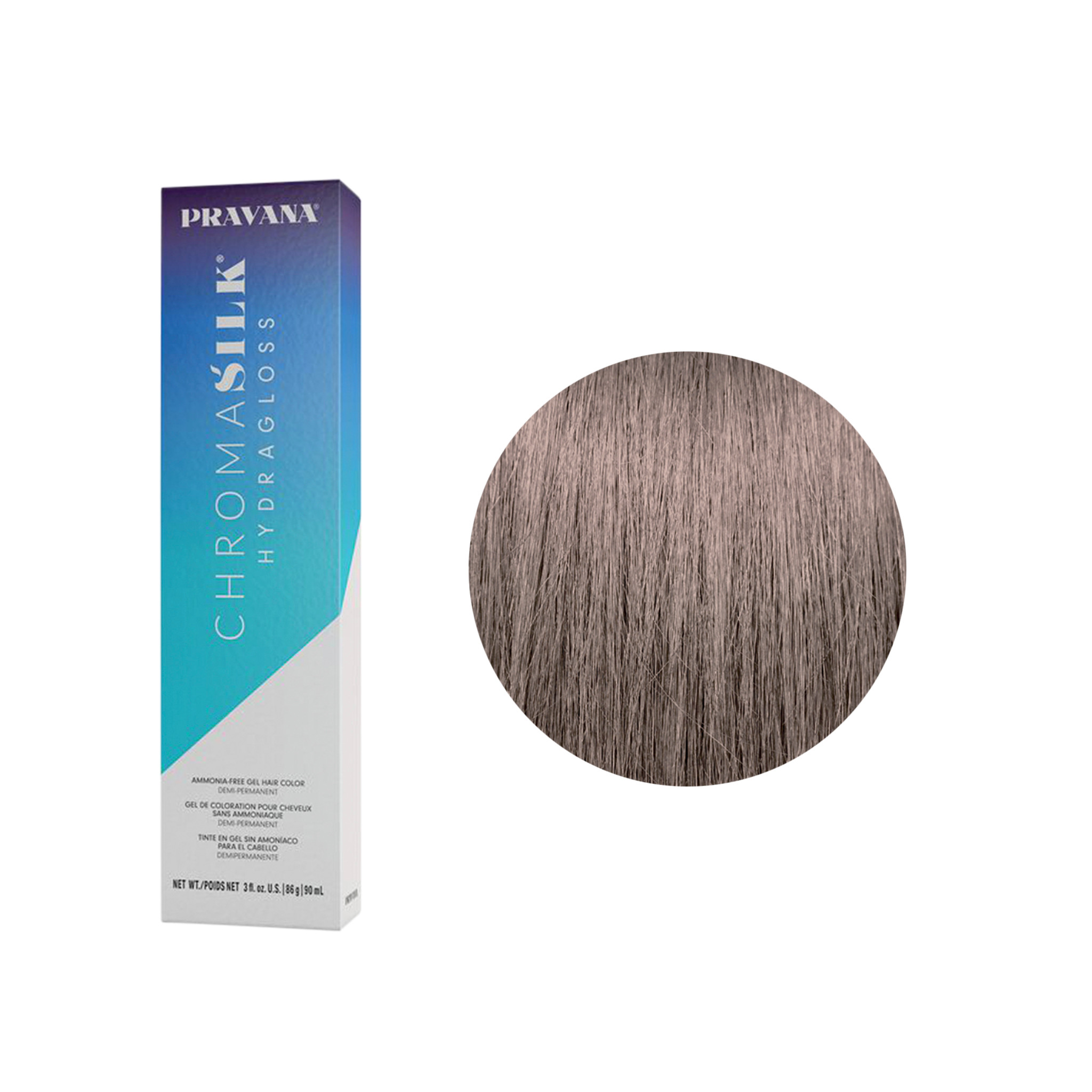 Pravana Chromasilk HydraGloss 6Abv Dark Ash Beige Blonde 