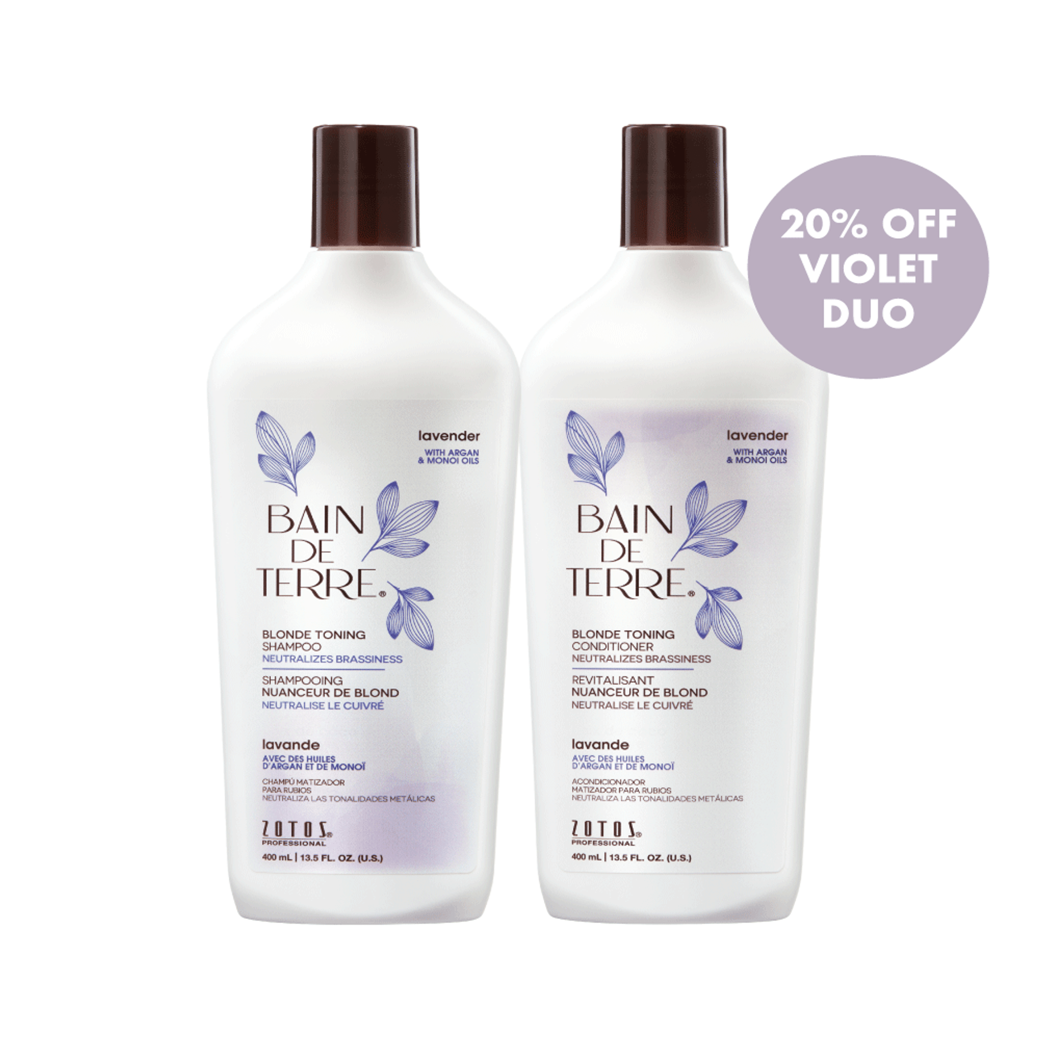 Bain de Terre Lavender DUO 400ml