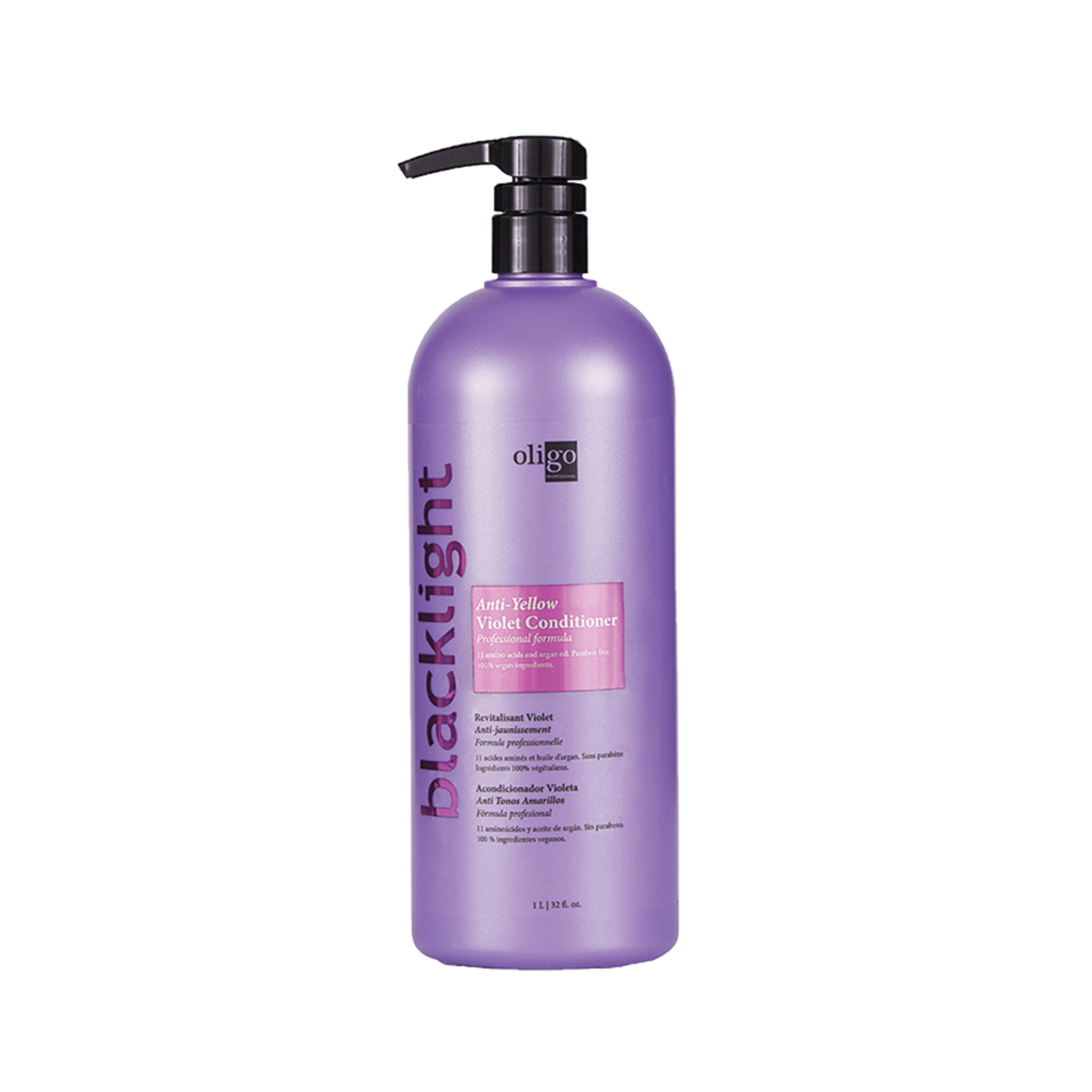 Oligo Violet (Anti-Yellow) Conditioner - Professional Formula 1lt by Shop Salon Support Hair & Barber Barbershop Trade Wholesale Hairdressing Supplies Melbourne Australia