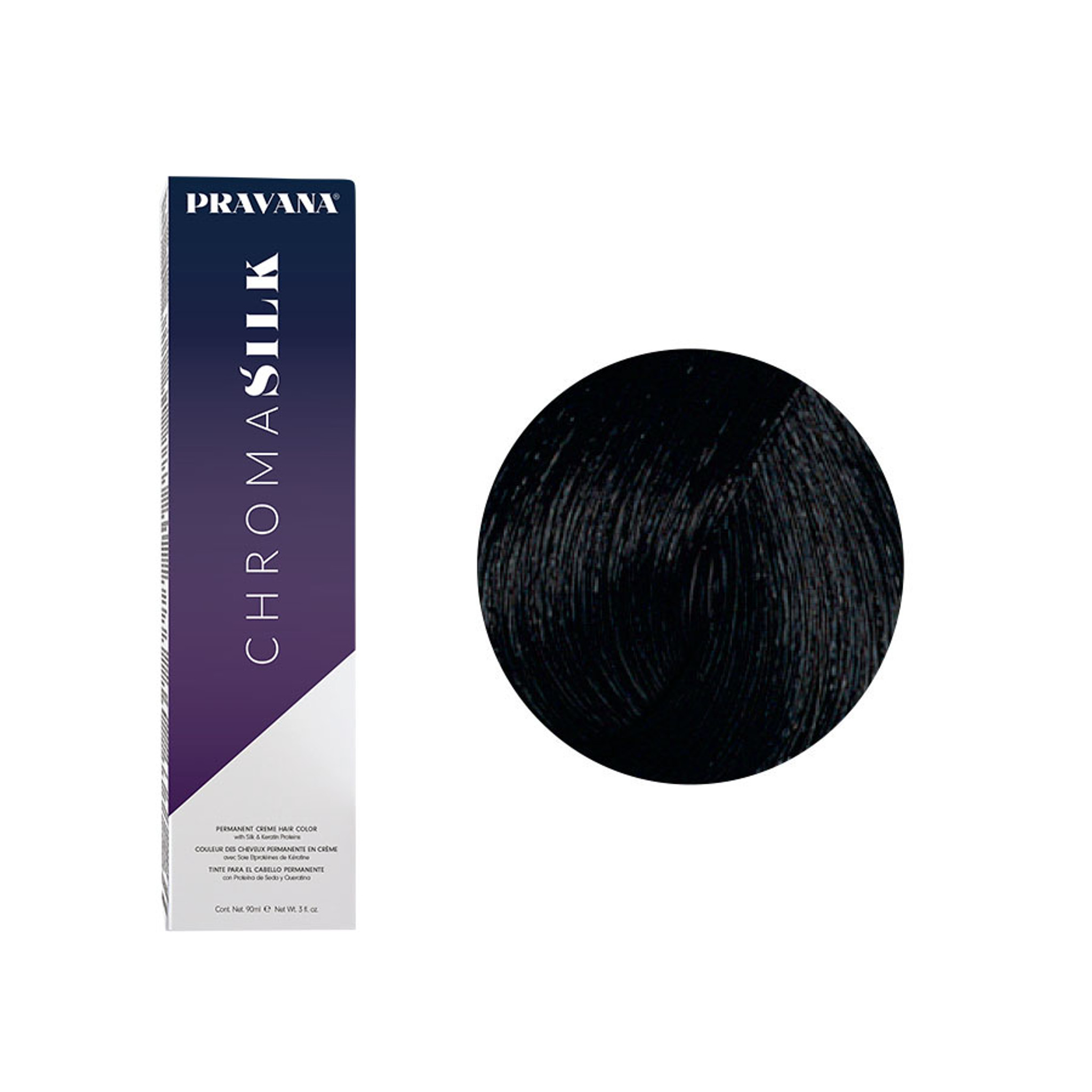 Pravana Chromasilk 1N (1) Black 90ml