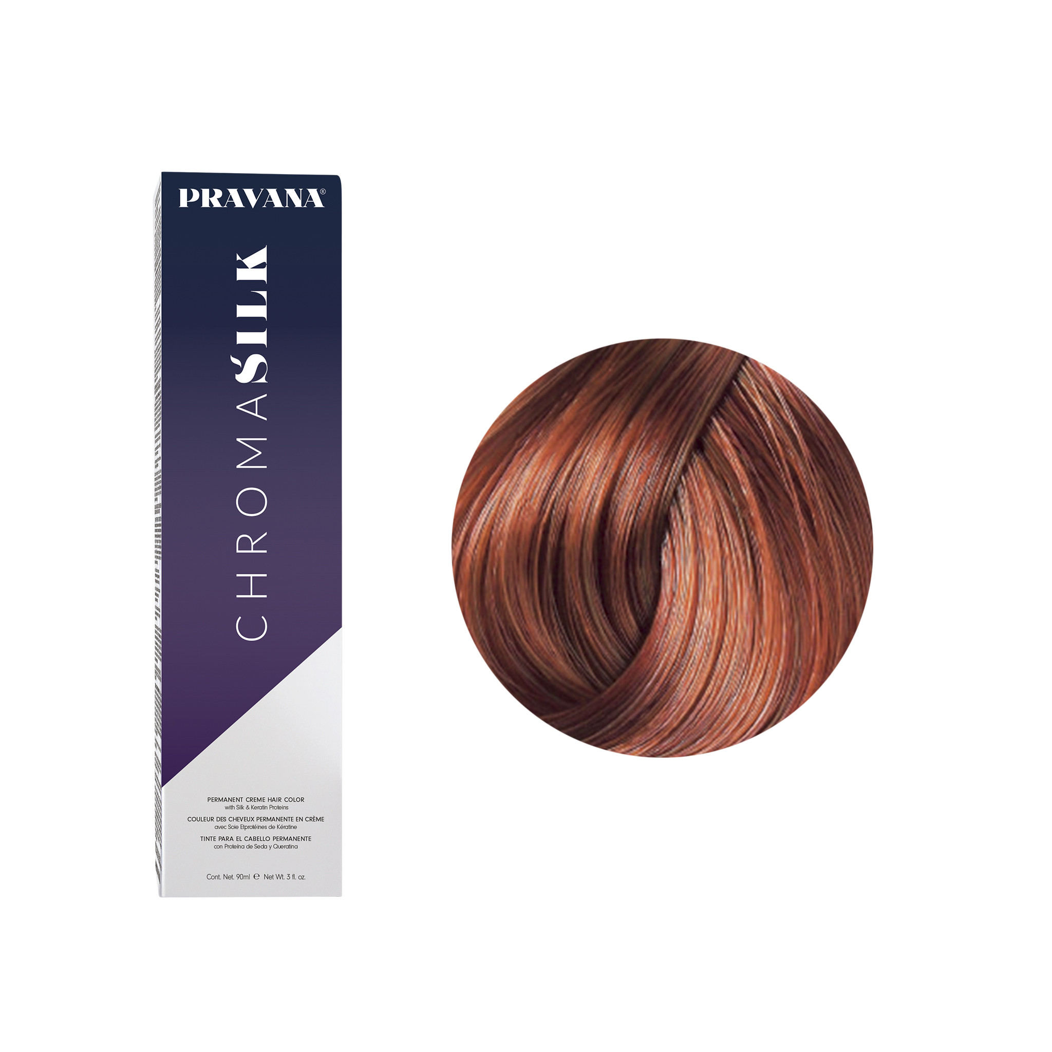 Pravana Chromasilk 7C (7.4) Copper Blonde 90ml