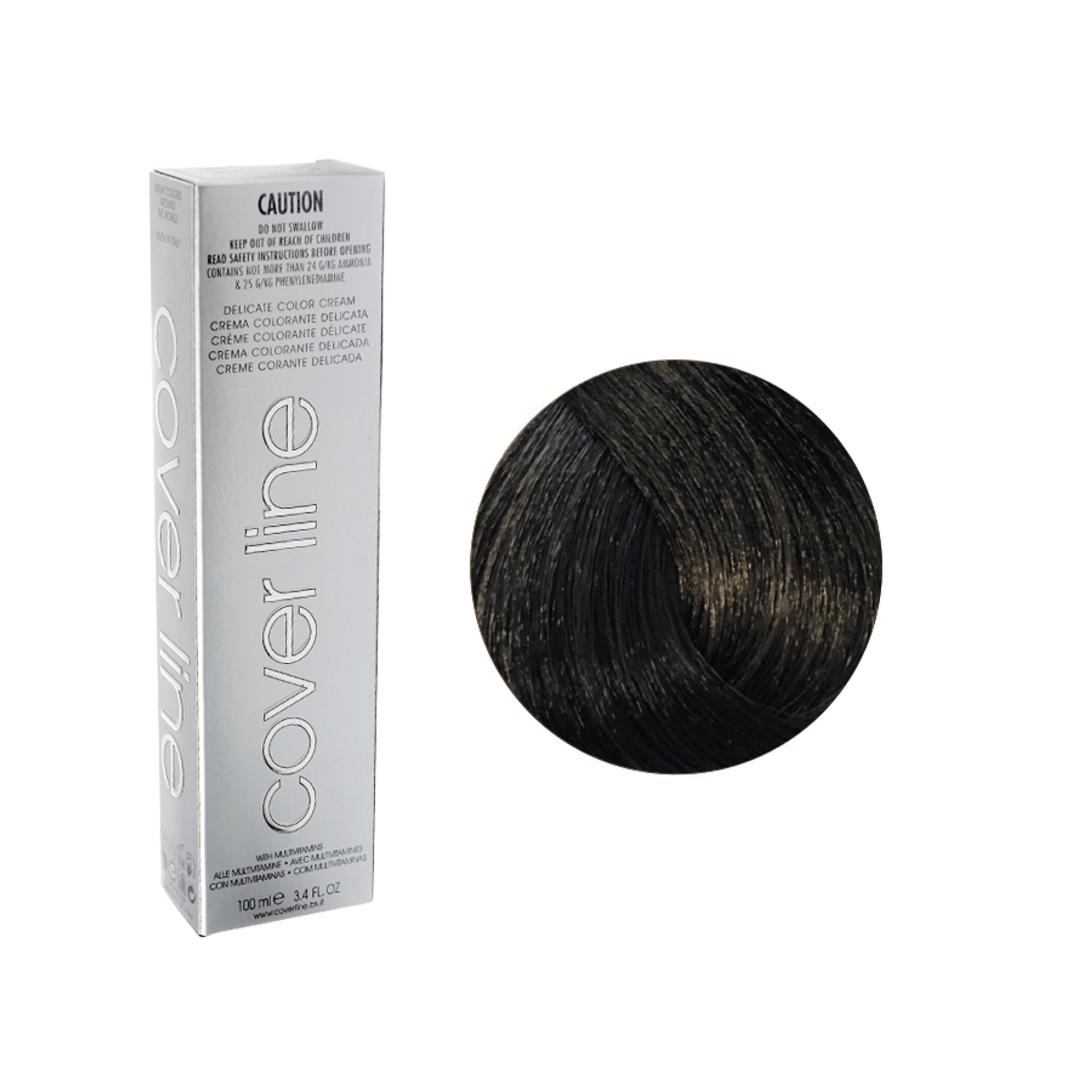Coverline 5A (5.01) Light Ash Natural Brown 100ml