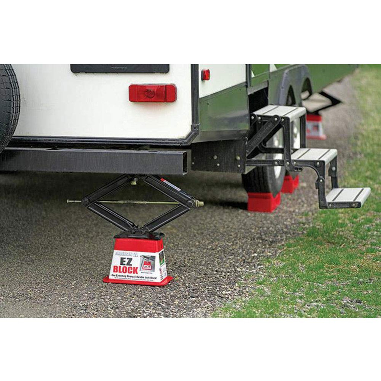 Andersen Hitches EZ Block (Rectangle Jack Block Works with Scissor