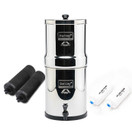 Travel Berkey Water Filter with 2 Black Berkey Filters and 2 PF2 Fluoride Filters