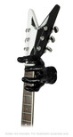 GuitarGrip LHGH-106 Male Standard Grip, Left-Handed, Black Metallic