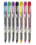 Platinum Preppy Rainbow Fountain Pen Set, Fine Point - Pack of 7