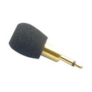 Williams Sound MIC 014-R plug Mount Microphone; Can be used with PockeTalker, DigiWave DLT transceivers or T2863 FM Transmitter; 3.5mm mono plug; Omnidirectional condenser