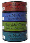 Jake's Mint Chew - "Minty" Sampler - (4) 1.2oz Cans - Nicotine/Tobacco Free