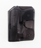 Talon Ruger LCP, Kel-Tec P3AT Wallet Holster Right Hand Black Crimson Trace L...