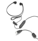 Spectra SP-USB USB Transcription Headset with Volume Control by VEC