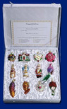 Old World Christmas Bride's Collection Ornament Box Set