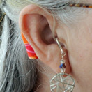 Ear Gear - Hearing Aid Protection - Binaural Cordless, Size Mini (fits hearing aids 1-1") in Beige