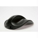 HandShoe Wireless Ergonomic Mouse - Light Click - Medium - Right Hand (Black)