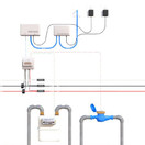 EKM Metering 3/4" Water Meter - Stainless Steel, Pulse Output