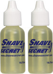 SHAVE SECRET SHAVING OIL- THE BEST SHAVE EVER! 18.75ML(2 Pack)