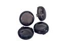 Set (4) OZ-USA Smoke Turn Signal Lens Harley Deuce-Style Snap On Street Glide FLHX Replacement lens for OEM #68973-00