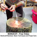 The Bushcraft | Fire Starter Necklace | MADE IN USA | Lifetime Guarantee | Modern Day Flint & Steel Two-Part Pendant | Rich Cowhide Leather | Tied with Classic Mountaineering Knots